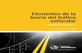 Elementos de la teoría del tráfico vehicular El autor Juan ...