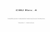 CIIU Rev. 4 - DGI