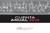 CUENTA ANUAL 2014 - derecho.udp.cl