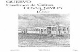 Cuadernos de Cultura CESAR SIMON por J.L.Falcó