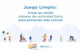 Juego Limpio - apps.who.int