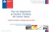 Plan de Adaptación al Cambio Climático del Sector Salud
