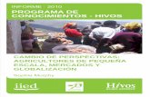INFORME 2010 PROGRAMA DE CONOCIMIENTOS - HIVOS