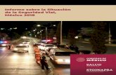 Informe sobre la Situación de la Seguridad Vial, México 2018