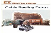 Cable Reeling Drum - Electro Zavod