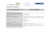 Evaluación Técnica ETE 21/0364 Europea de 29/04/2021