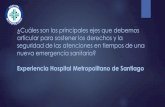 Experiencia Hospital Metropolitano de Santiago