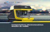 Compactadores electromecánicos lineales de rodillo