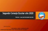 Segundo Consejo Escolar año 2020 - Colegio El Cobre