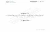 ENSAYO PRUEBA DE SELECCIÓN UNIVERSITARIA CIENCIAS …