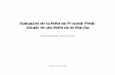 Evaluación de la Reforma Procesal Penal: Estado de una ...