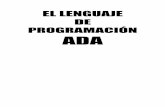 EL LENGUAJE DE PROGRAMACIÓN ADA