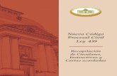 Nuevo Código Procesal Civil Ley 439 - TDJ Tarija