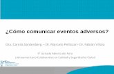 ¿Cómo comunicar eventos adversos? - sadamweb.com.ar