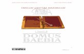 Tabella II - Domus Baebia