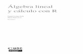Álgebra lineal y cálculo con R