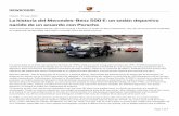 La historia del Mercedes-Benz 500 E: un sedán deportivo ...
