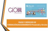 PACKS Y SERVICIOS DE FORMACIÓN/ASESORAMIENTO …