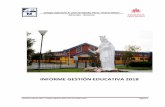 INFORME GESTIÓN EDUCATIVA 2018 - Colegios Salesianos