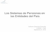 Los Sistemas de Pensiones en las Entidades del País