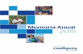 Memoria Anual 2015 - Confianza
