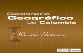 Historia del Diccionario Geográfico de Colombia