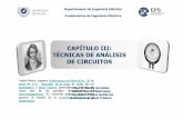 CAPÍTULO III: TÉCNICAS DE ANÁLISIS DE CIRCUITOS