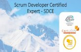 Scrum Developer Certified Expert - SDCE