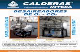 DESAIREADORES DE O - CO - Calderas Intesa