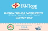CUENTA PÚBLICA PARTICIPATIVA Hospital Base San José …