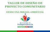 TALLER DE DISEÑO DE PROYECTO COMUNITARIO