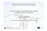 III Curso sobre Líneas Eléctricas Aéreas y Protección de ...