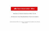 CÓDIGO DE GOBIERNO SOCIETARIO - Banco Santander