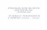 PROGRAMACIÓN GENERAL ANUAL PABLO NERUDA CURSO …