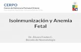 Isoinmunización y Anemia Fetal - CERPO