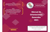 Manual de Orientaciones Generales 2021 - UEP