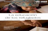 La educación de los refugiados - Refworld