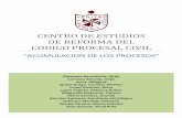 CENTRODE ESTUDIOS DE REFORMA DEL CODIGO PROCESAL …