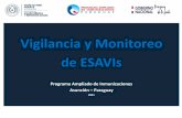 Vigilancia y Monitoreo de ESAVIs - vacunate.gov.py