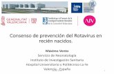 Consenso de prevención del Rotavirus en recién nacidos.