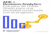 ADE Business Analytics Estudios de Doble Grado para una ...