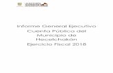 Informe General Ejecutivo Cuenta Pública del Municipio de ...