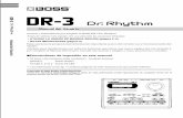 DR-3, Manual del Usuario
