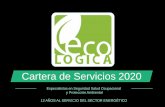 Cartera de Servicios 2020 - Ecologica