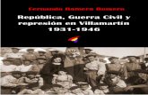 República, Guerra Civil y represión en Villamartín