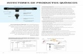 Gama de inyectores - Irrigacion