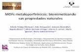 MOFs metaloporfirínicos: biomimetizando sus propiedades ...