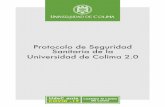 Protocolo de Seguridad Sanitaria de la Universidad de Colima 2