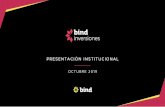 Presentación Institucional IAM-Octubre 2019-ESPAÑOL