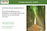 Jornada Forestal EL CHOPO APORTACIONES AMBIENTALES ...